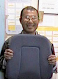 Saito-san with chair part