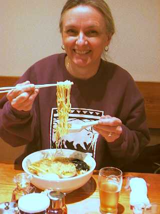 Delicious Ramen being enjoyed here