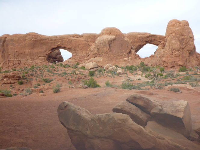 Pair of arches